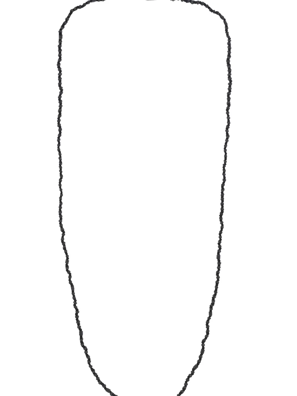 Walters Faith beaded matte hematite necklace - Zwart