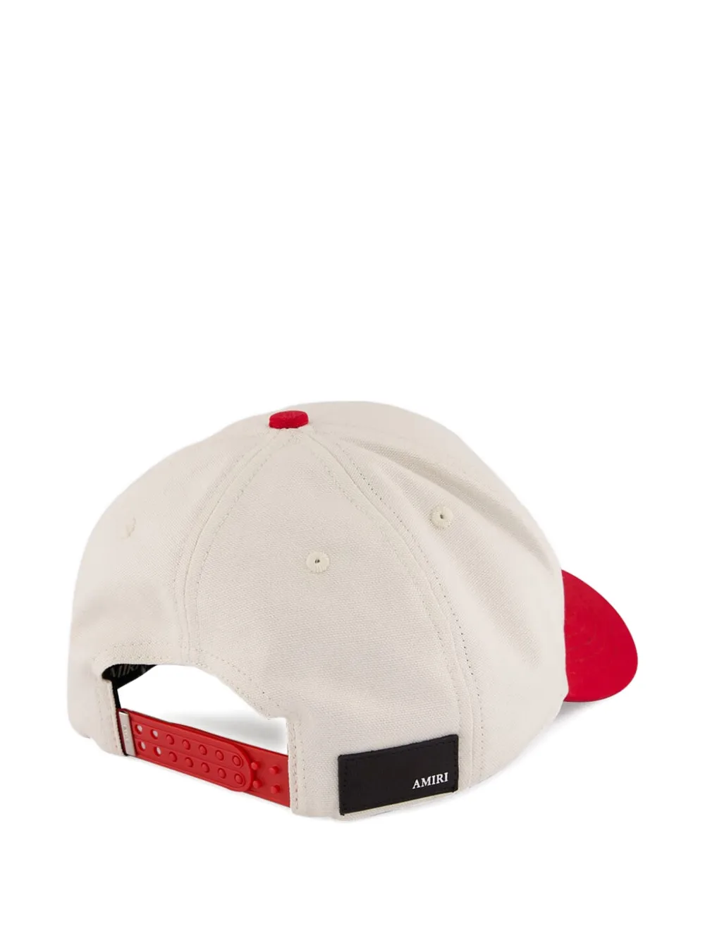 AMIRI Outline two-tone cap - Beige