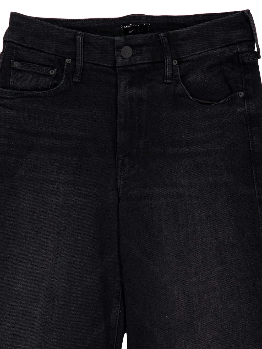 MOTHER The Roller Sneak jeans Zwart
