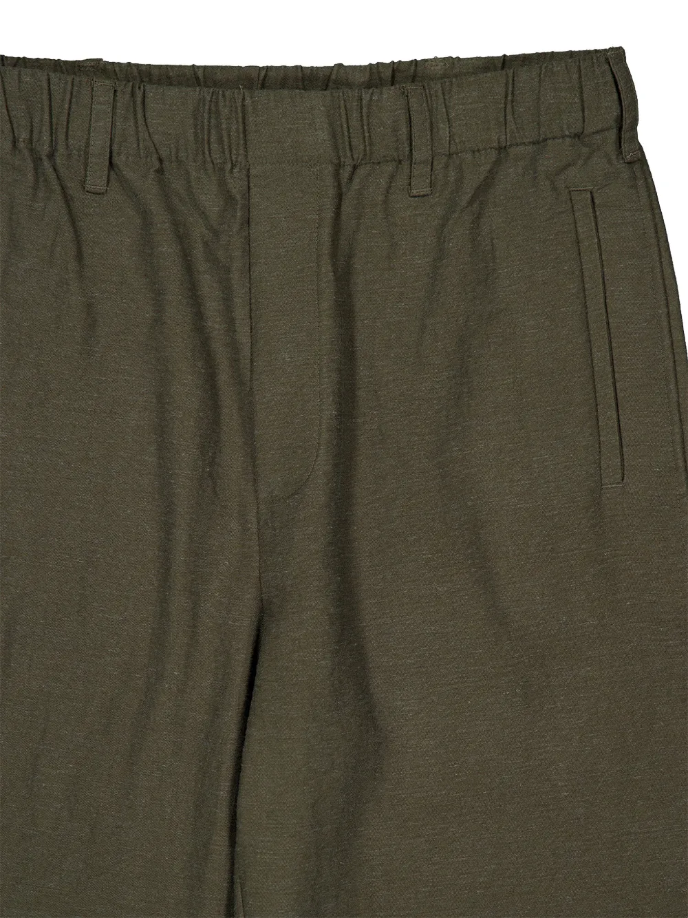  Commas Resort Elasticated-waistband Trousers - Green 