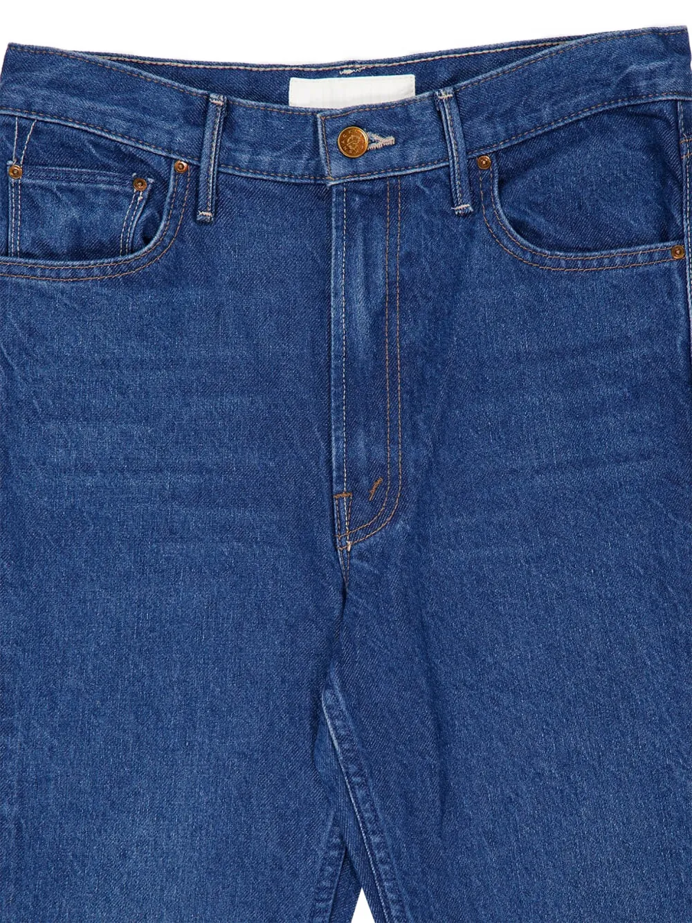 MOTHER Jeans met wijde pijpen Blauw