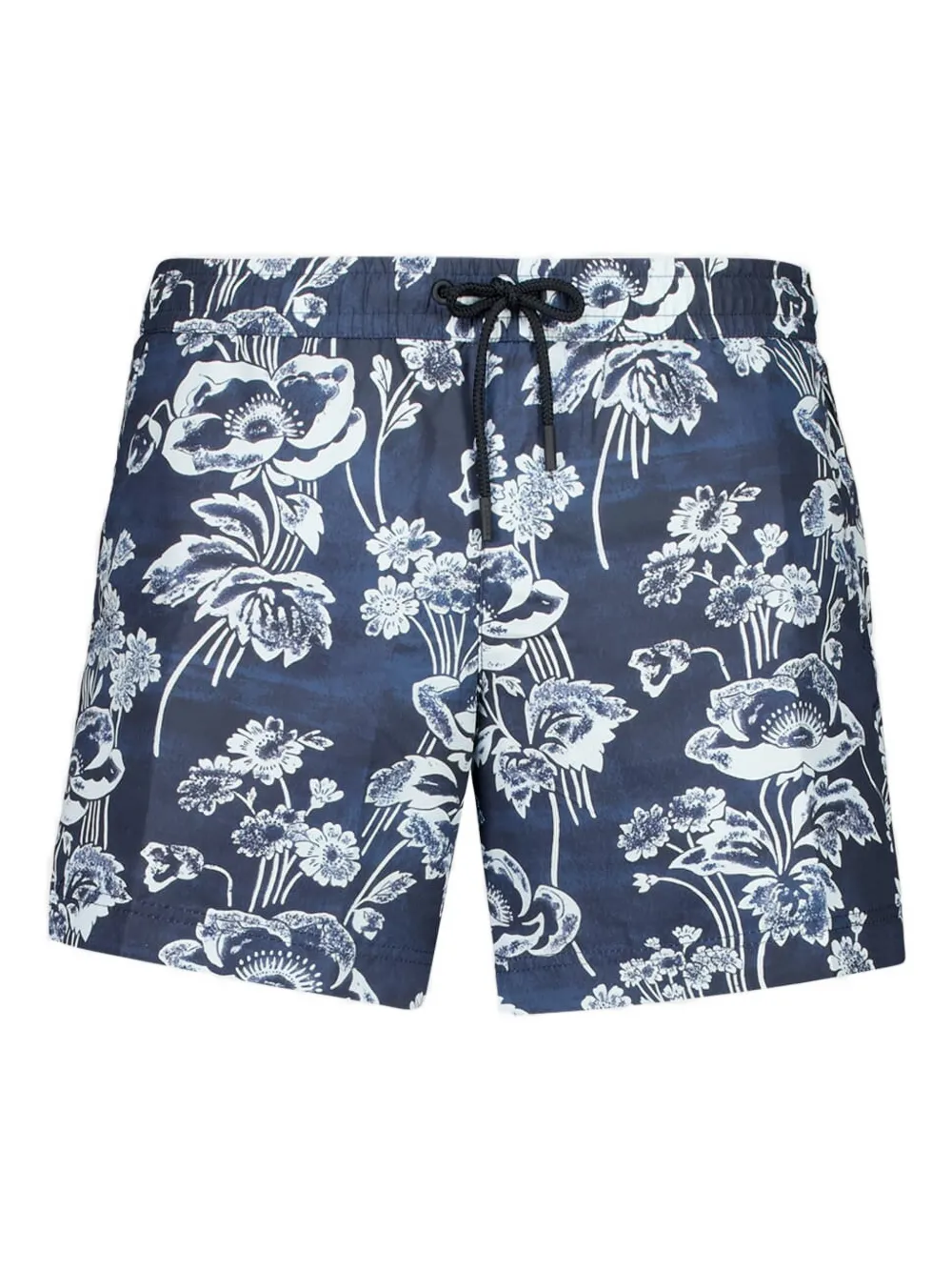 COMMAS floral-print swim shorts | Blue | Image 1