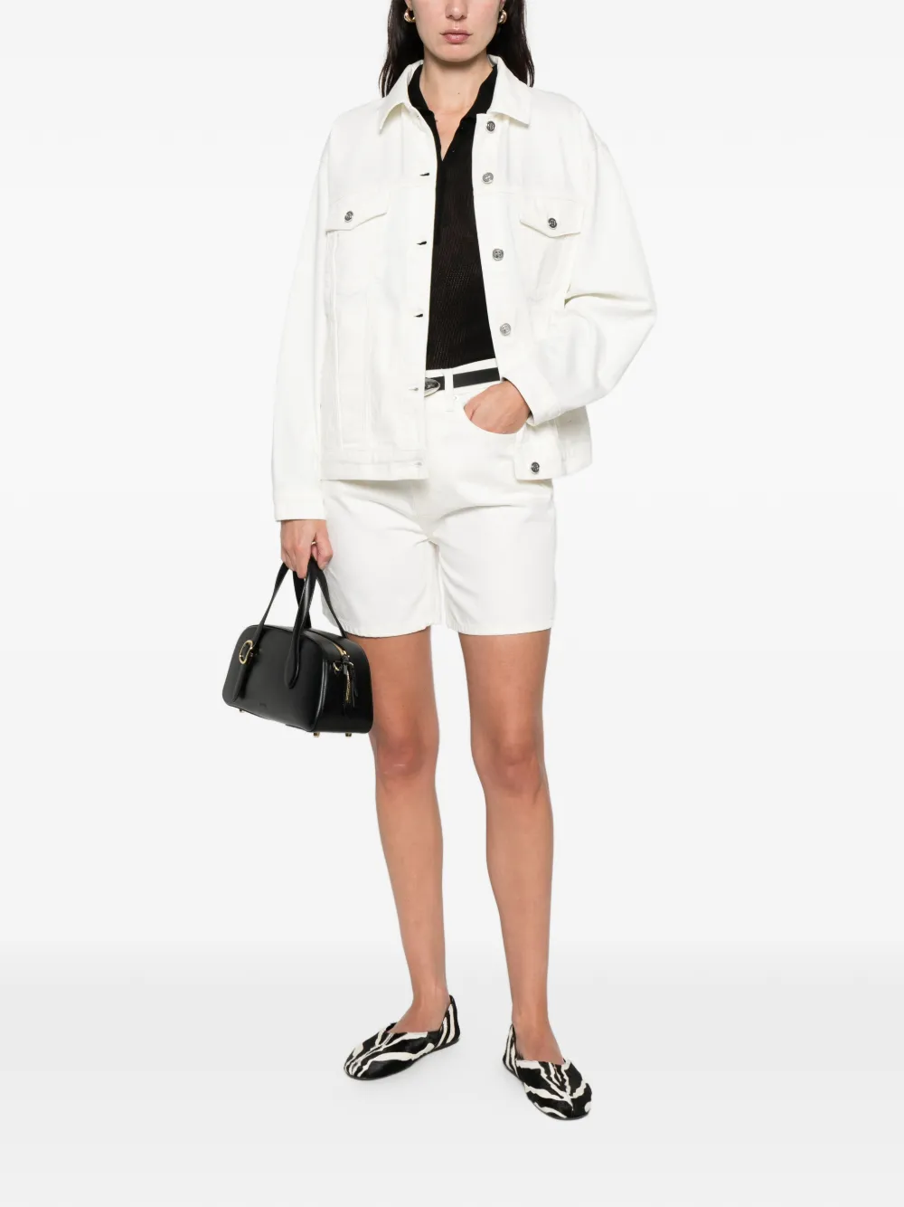 ANINE BING button shorts | Bermudas y shorts de vestir | Image 2