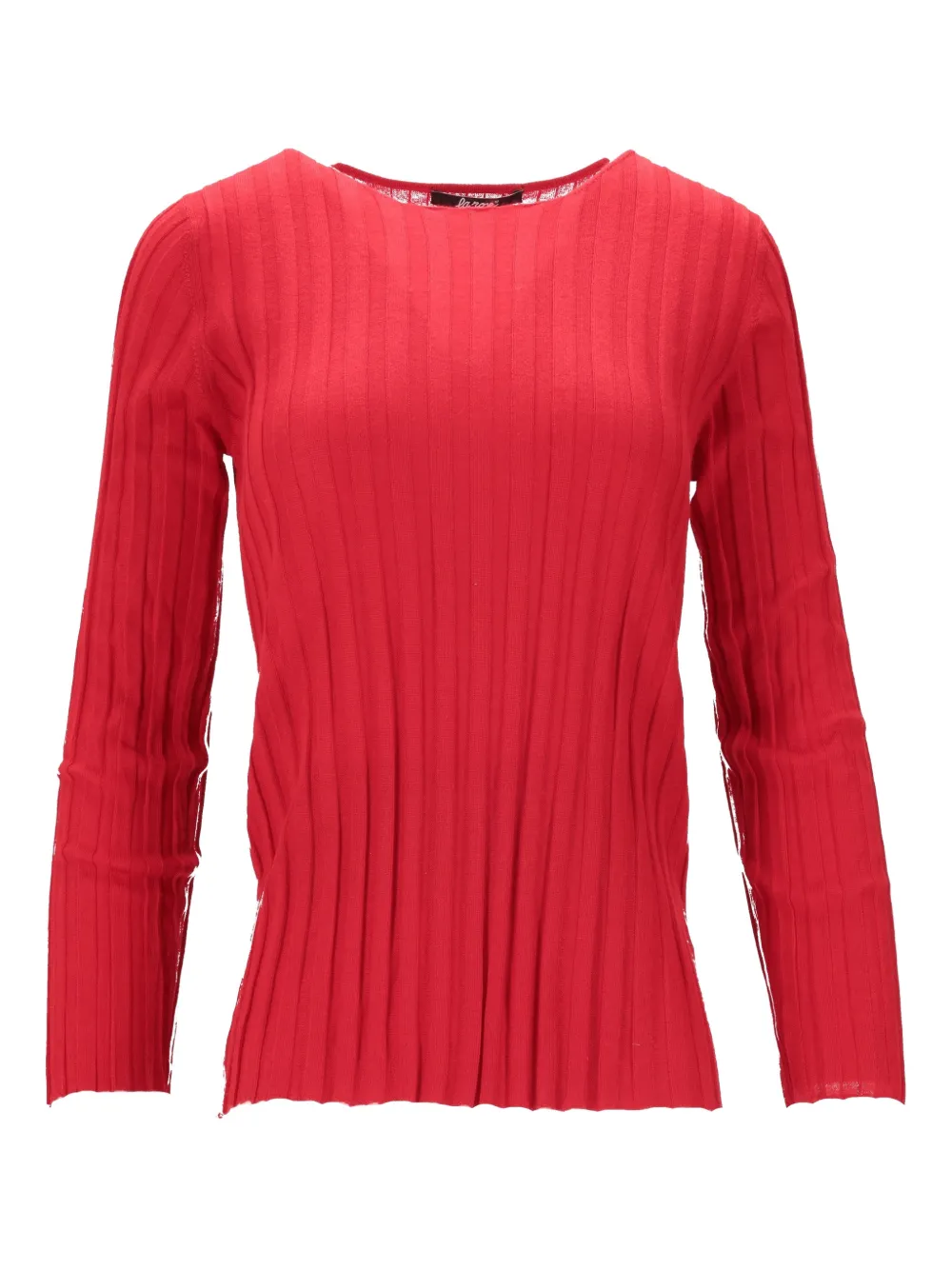 La-Rose Top girocollo - Rosso