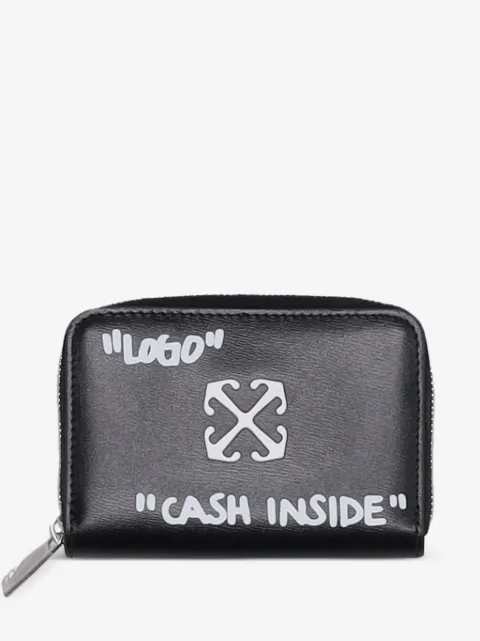 Off-White Jitney zip coin purse