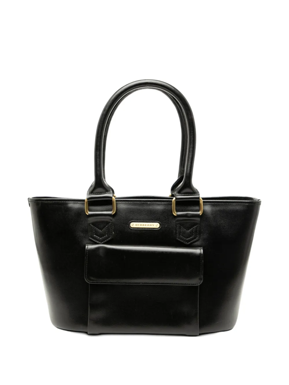 Burberry Pre-Owned 2000-2017 Leather tote bag - Nero