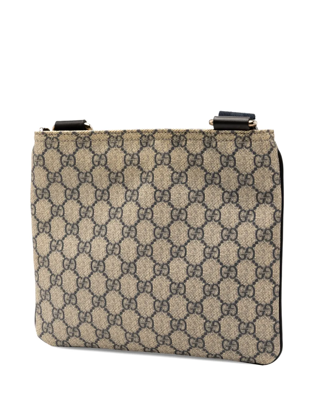 Pre-owned Gucci 2000-2015 Gg Supreme Crossbody Bag In Brown