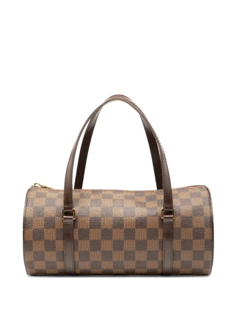 Louis Vuitton Pre-Owned 2007 Damier Ebene Papillon Handtasche 26cm