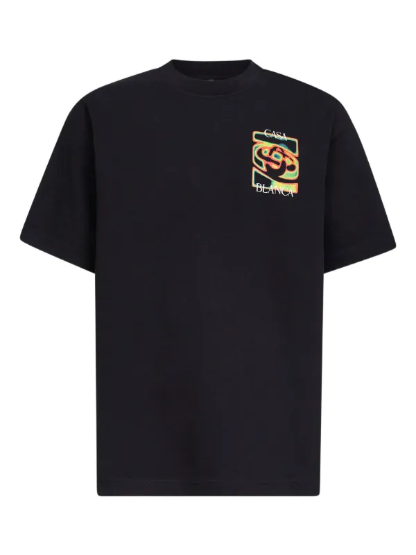 CASA BLANCA ブラック Tシャツ　Sサイズ CASA BLANCA ブラック Tシャツ Sサイズ 【公式通販】