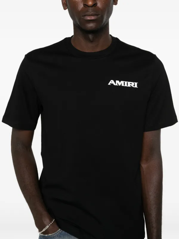 AMIRI Sport ロゴ Tシャツ | ブラック | FARFETCH JP