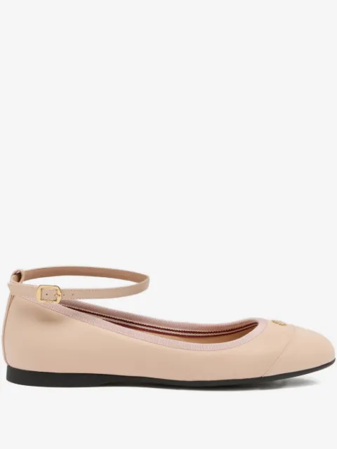 Bally Ysla ankle-strap ballet flats