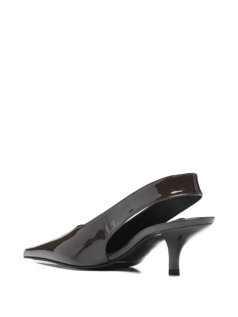 Totême Slingback Calf Leather Pumps In Animal Print