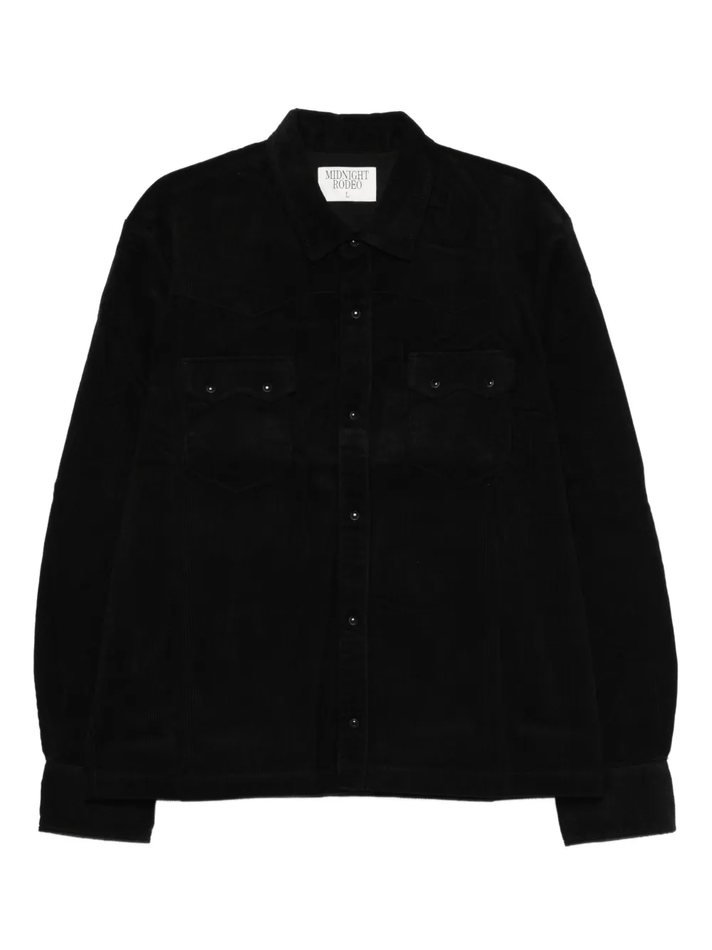 MIDNIGHT RODEO  camisa estilo western con botones | negro | Image 1