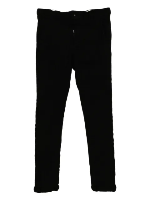 Comme Des Garçons felted trousers