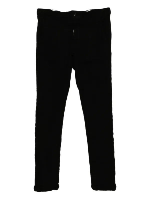 Comme des Garçons Felted Trousers in Black