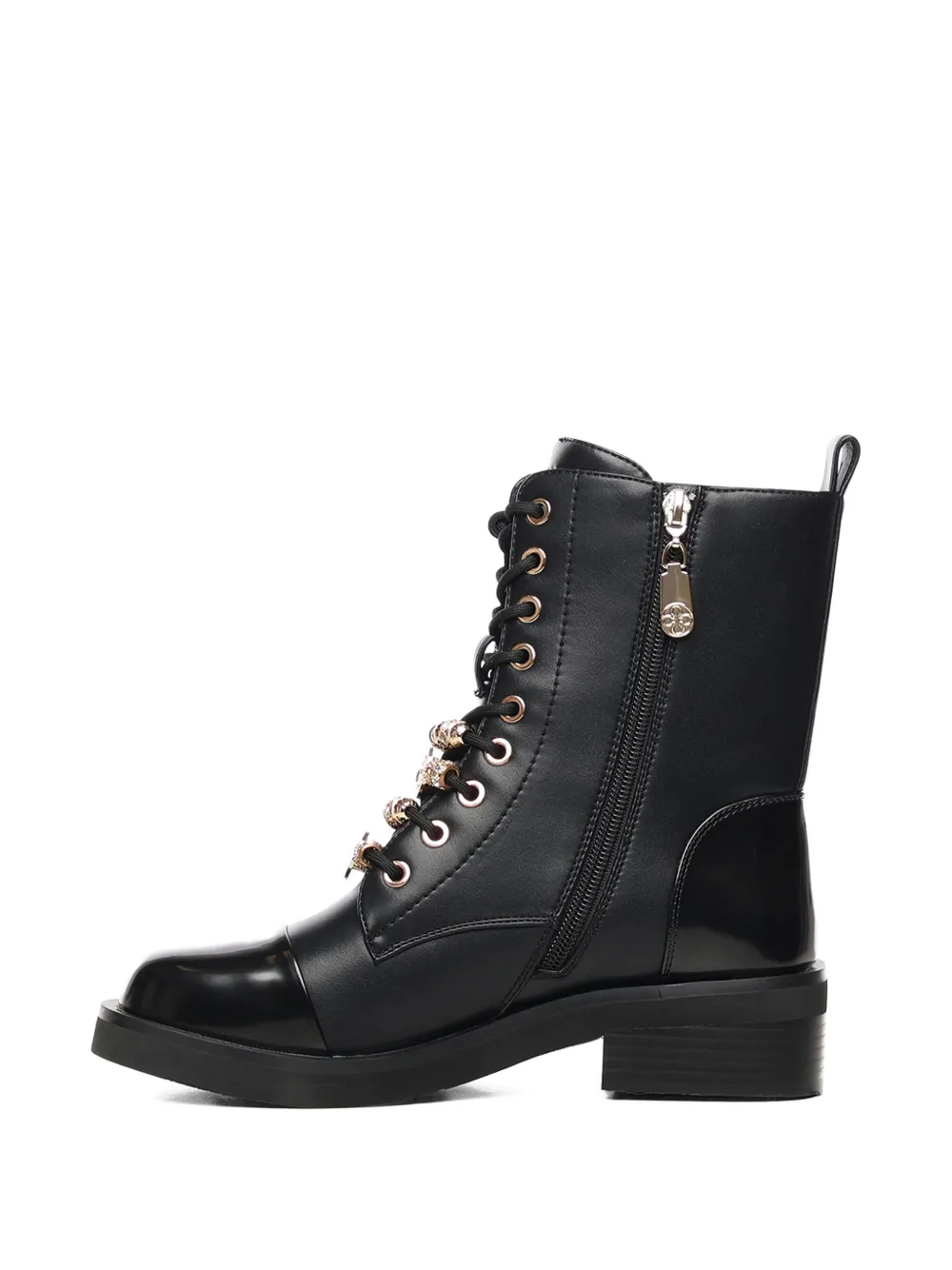 V73 Margot Beaded-embellishment Boots In Black