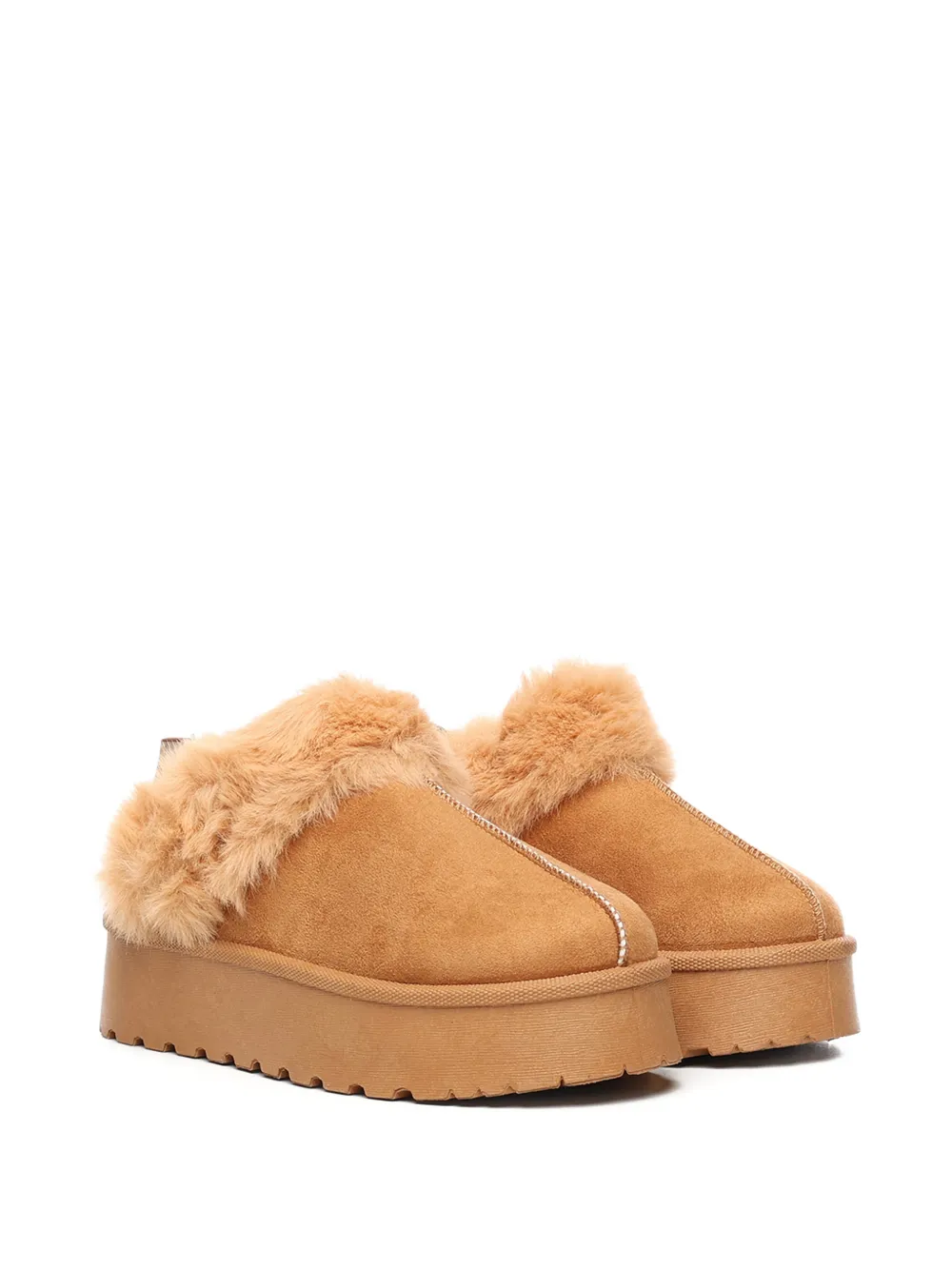 V73 Sophie Slippers With Logo In Neutral