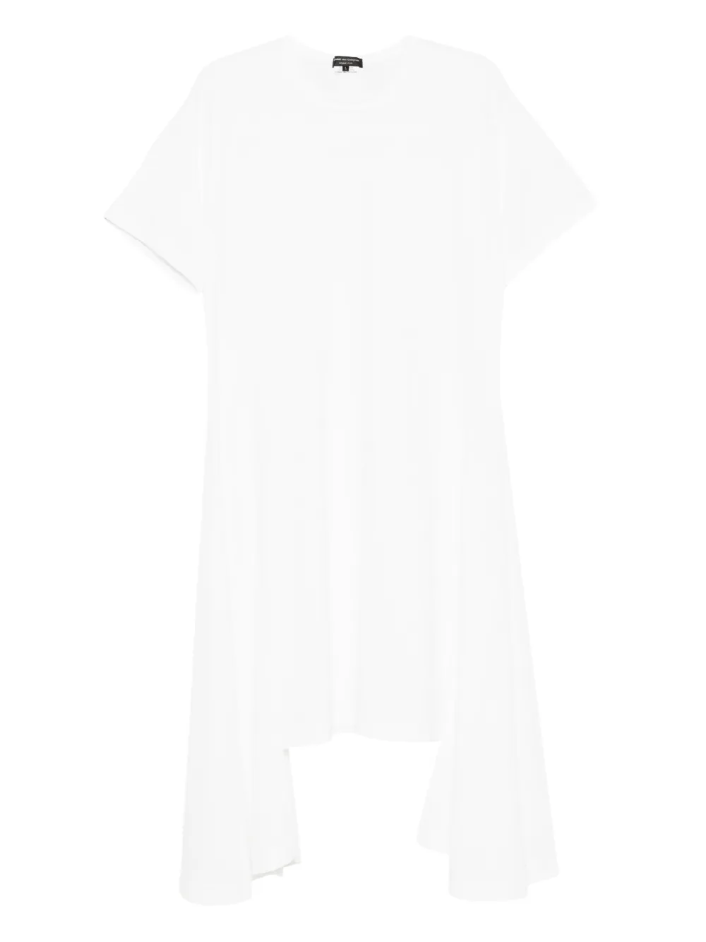 Comme des Garçons Homme Plus T-shirt asimmetrica - Bianco