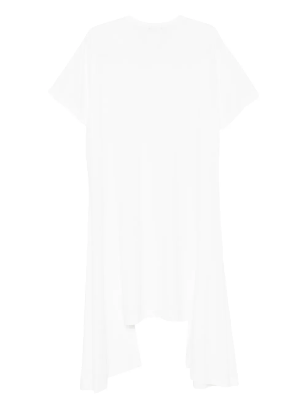 Comme des Garçons Homme Plus Asymmetrisch T-shirt - Wit