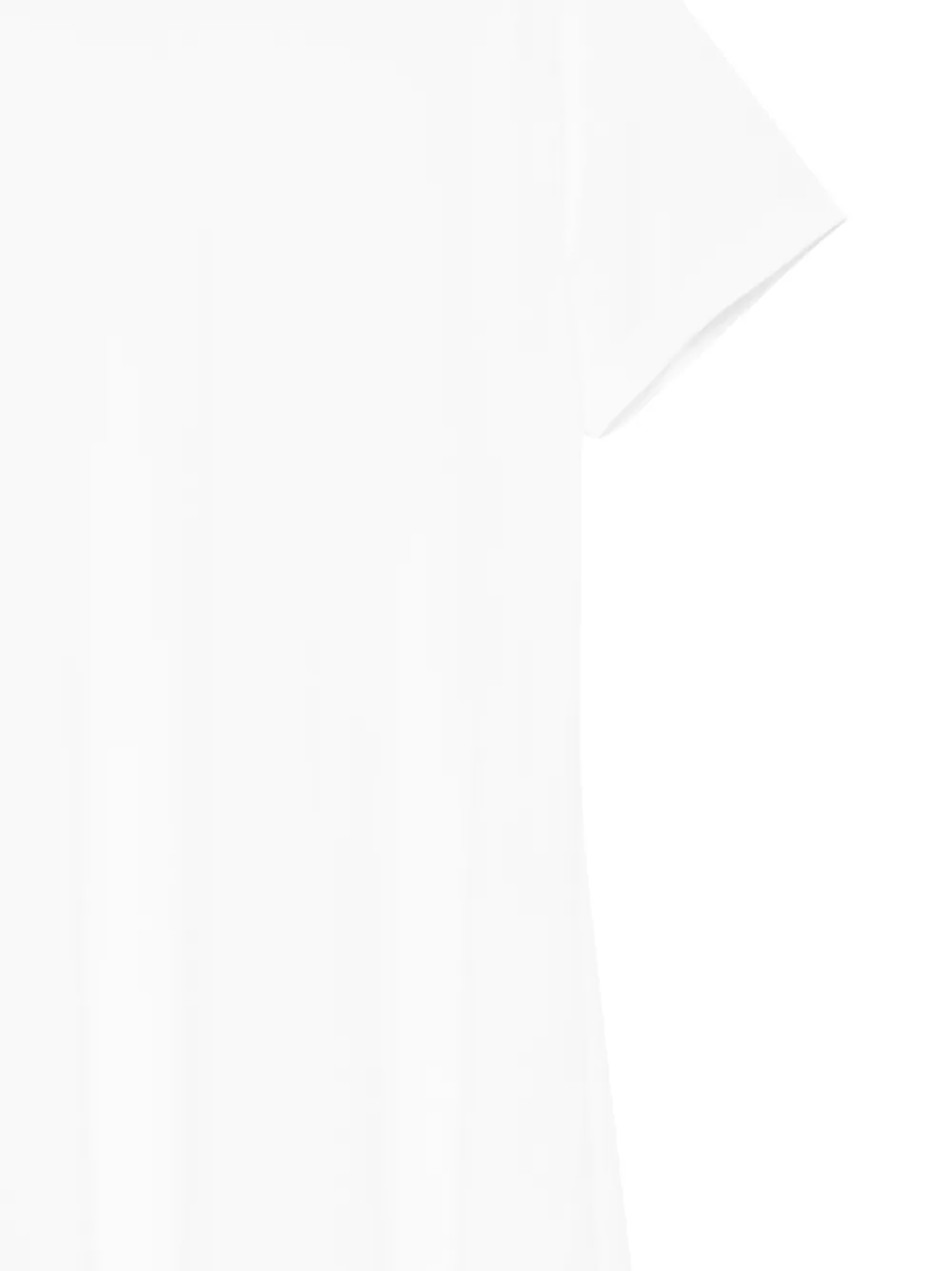 Comme des Garçons Homme Plus Asymmetrisch T-shirt Wit