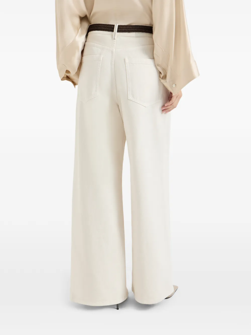 Monili-Loop-Detail Jeans