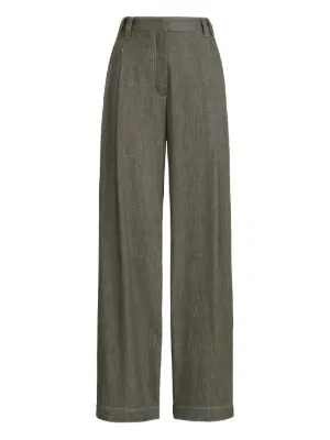 Brunello Cucinelli Calça Com Cós Elástico | Marrom | FARFETCH BR