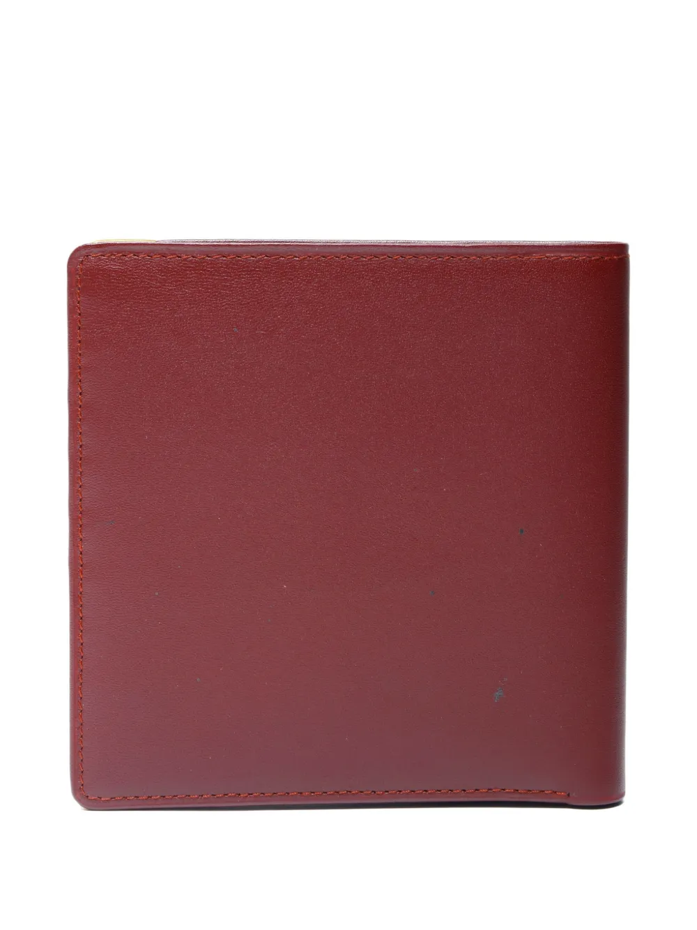 CARTIER Pre-owned 2000s Must Leather Wallet In Red