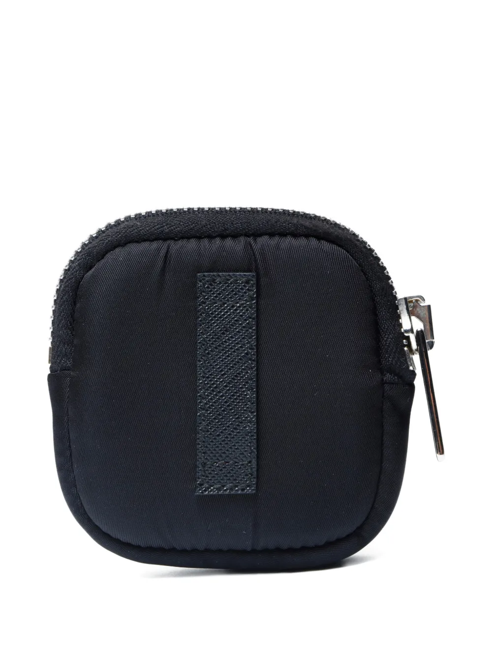 PRADA Pre-owned 2020-2025 Logo-plaque Coin Purse In Black