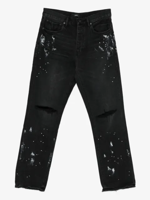 Purple Brand jean à effet usé