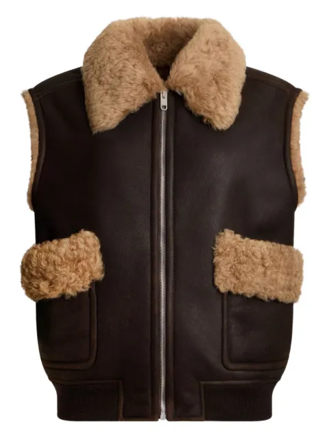 Bally zip-fastening gilet