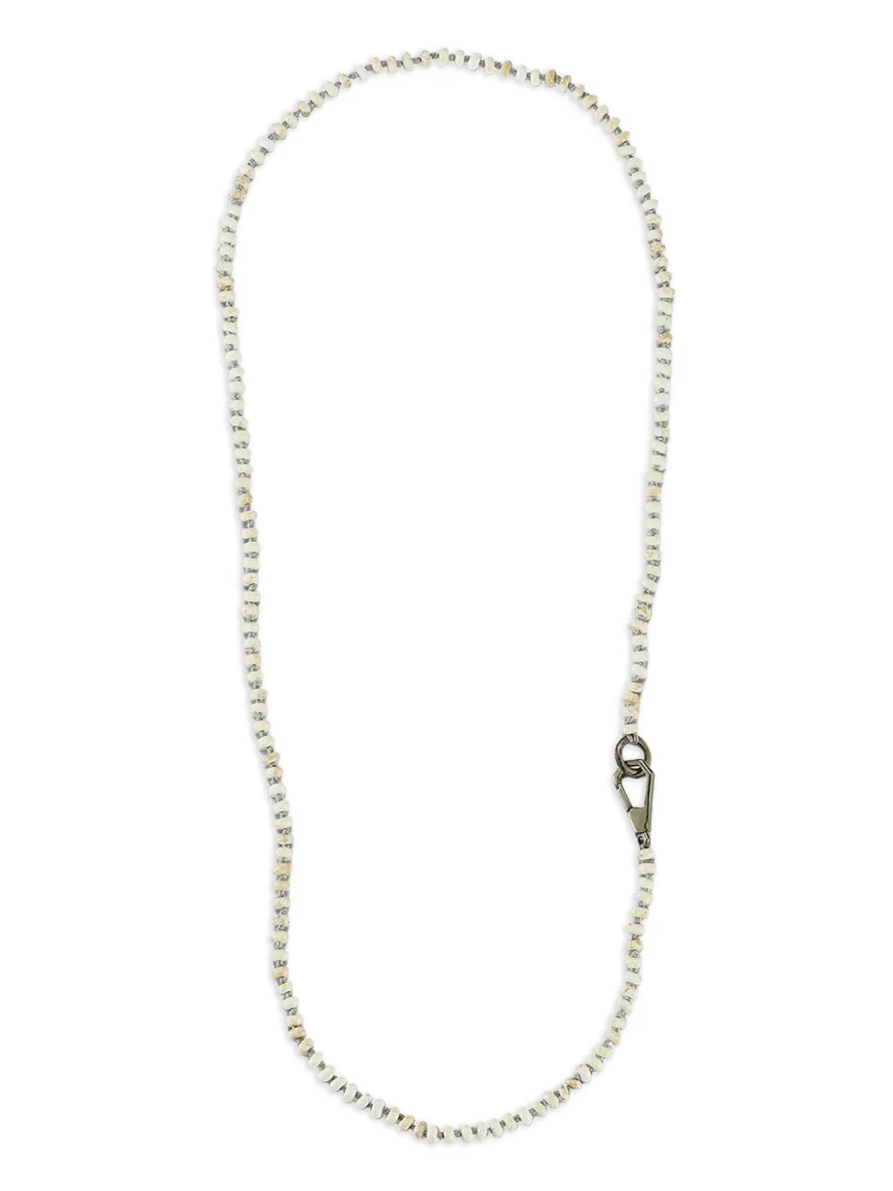 Walters Faith beaded necklace - Argento