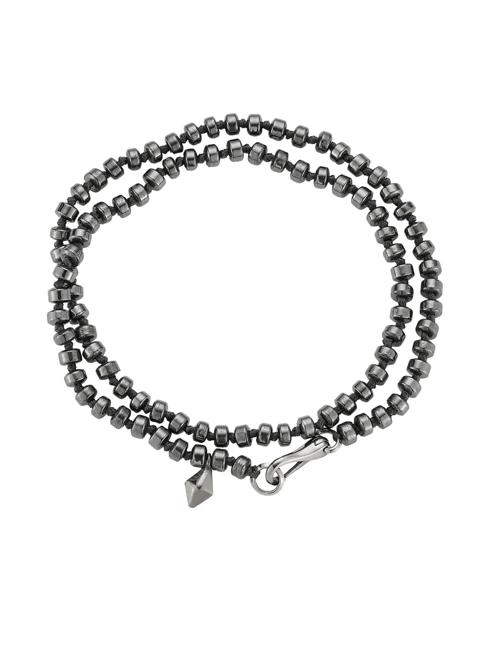 Walters Faith rhodium hematite bracelet - Grigio