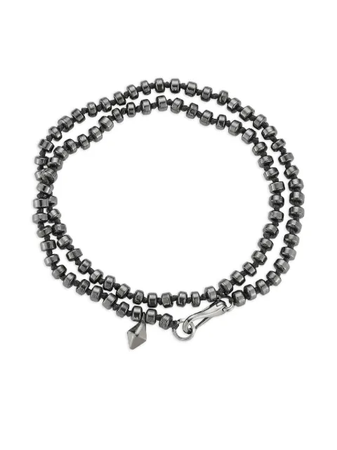 Walters Faith rhodium hematite bracelet