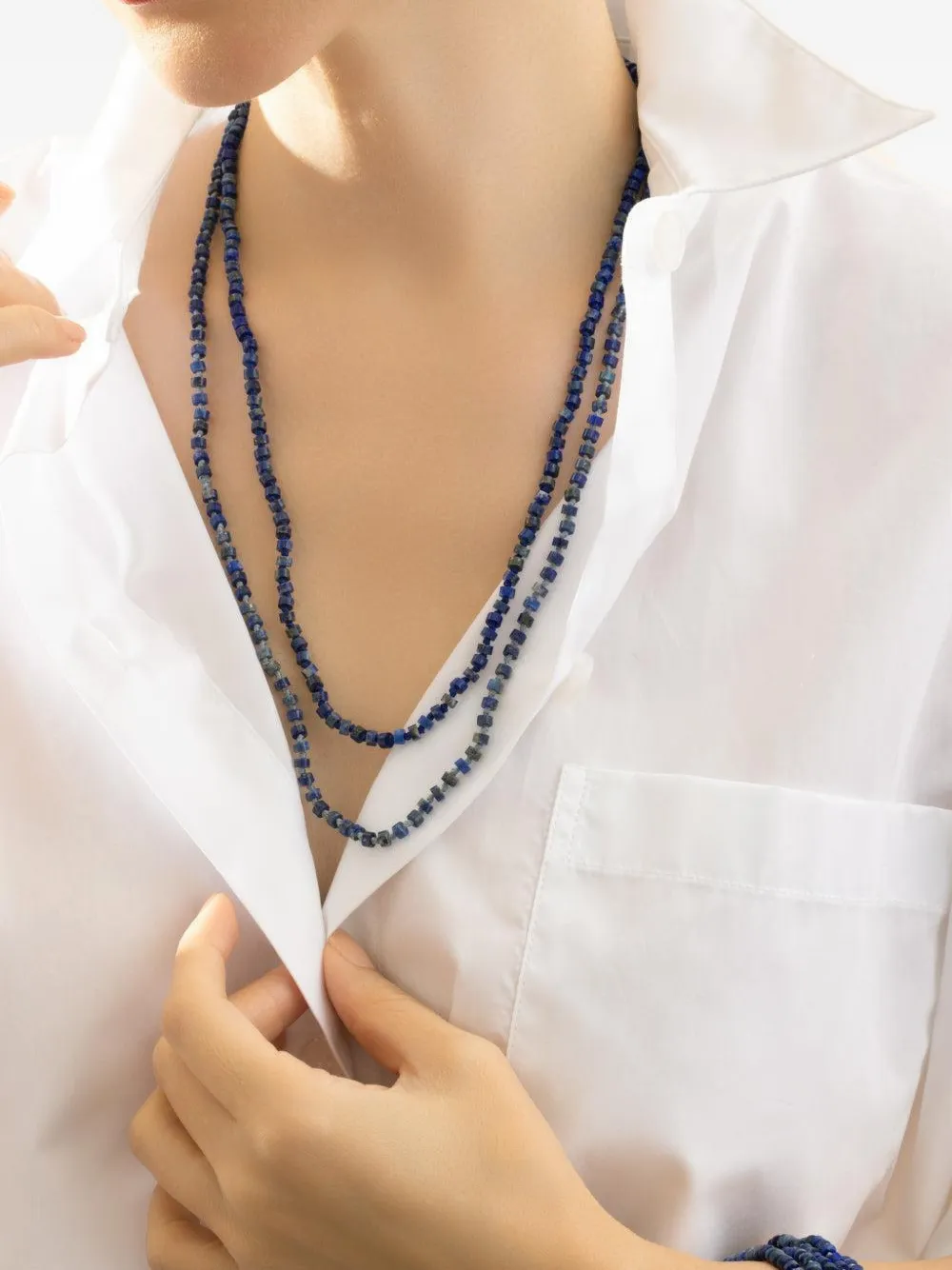 Walters Faith beaded necklace - Roze