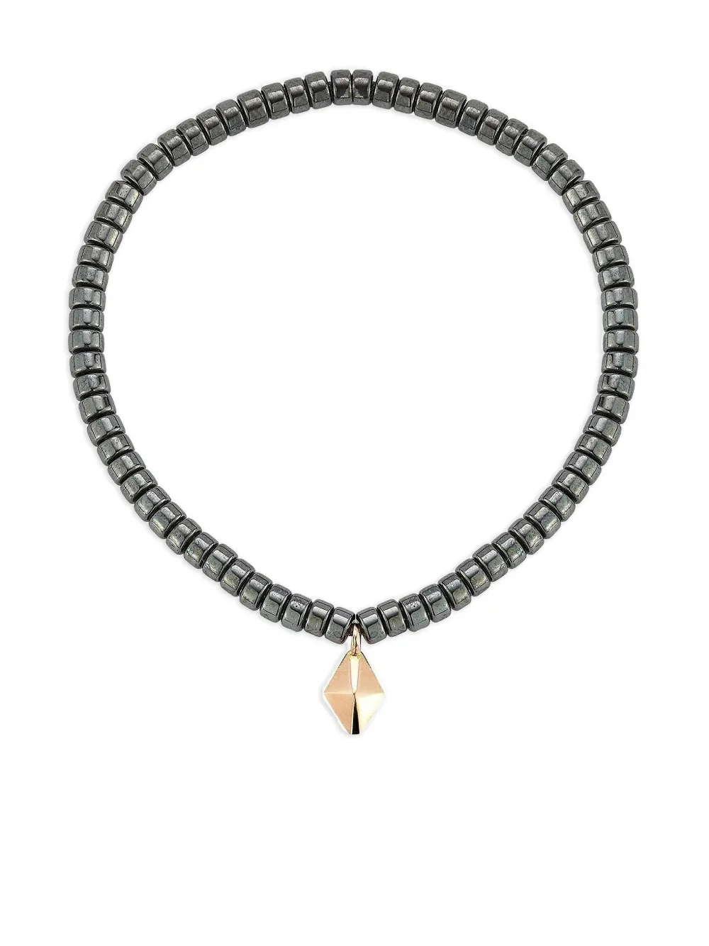 Walters Faith 18k Rose Gold Hematite Bracelet In Black