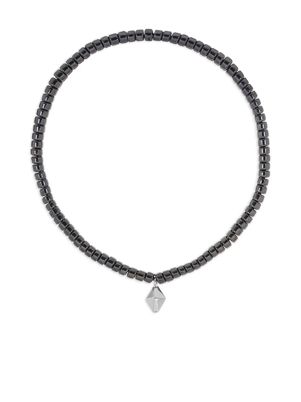 Walters Faith beaded pendant bracelet - Nero