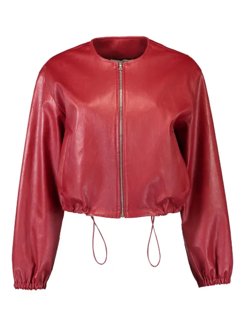 Susan Bender toggle bomber jacket