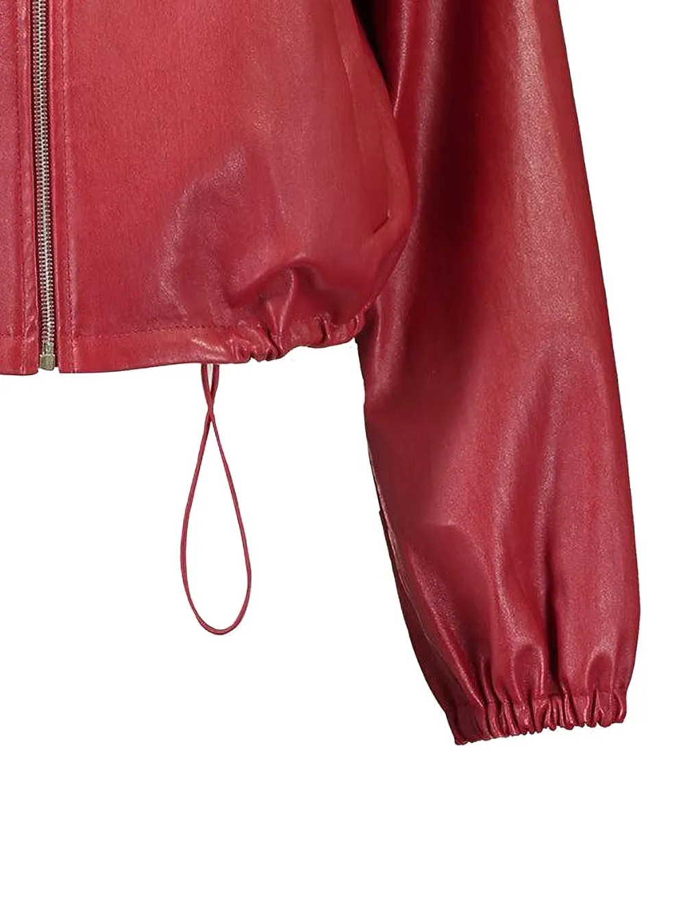 Susan Bender Toggle Bomber Jacket In Pink