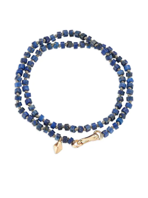 Walters Faith lapis beaded wrap bracelet