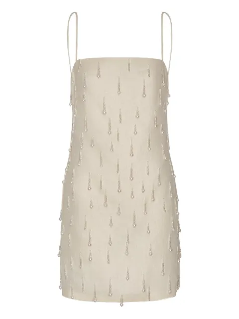 ANDRES OTALORA beaded mini dress