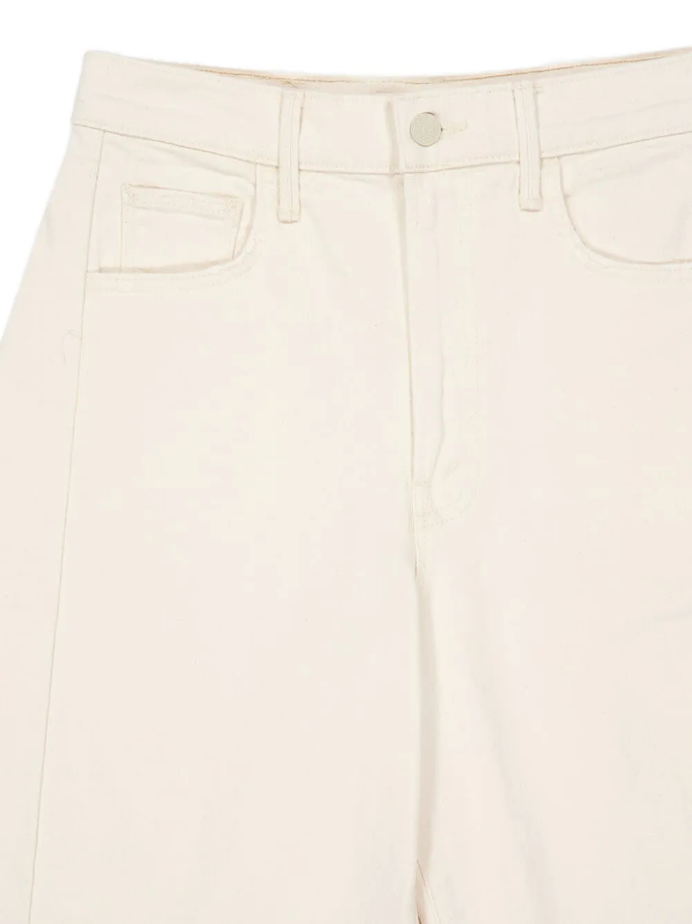  Mother Frayed Shorts - Neutrals 