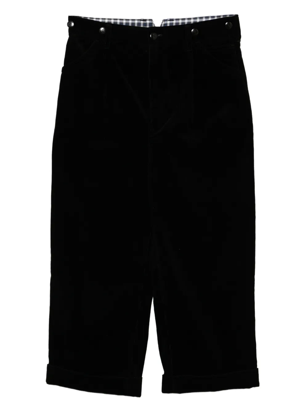 Junya Watanabe MAN corduroy trousers | Black | Image 1