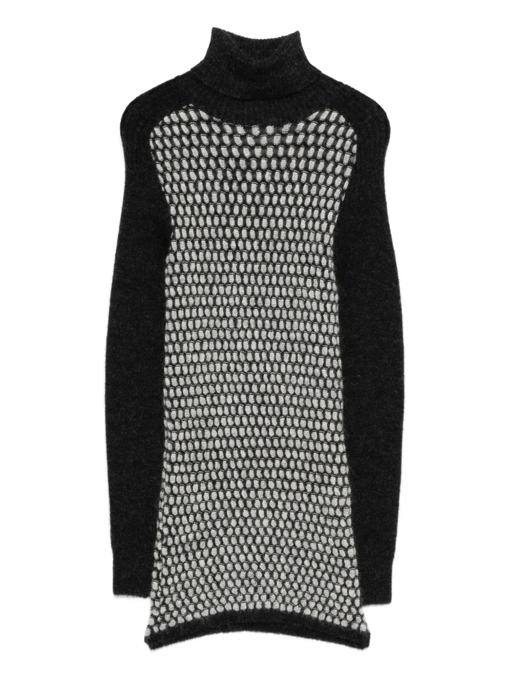 Gianfranco Ferré Pre-Owned suéter con cuello vuelto 1997 | gris | Image 1