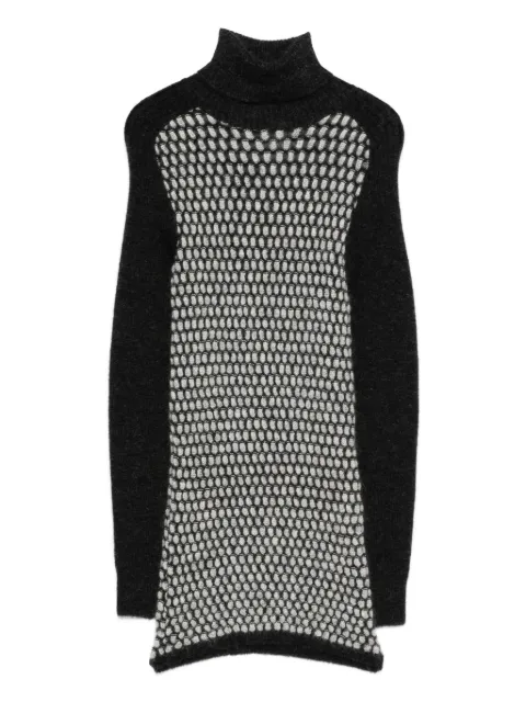 Gianfranco Ferré Pre-Owned suéter con cuello vuelto 1997