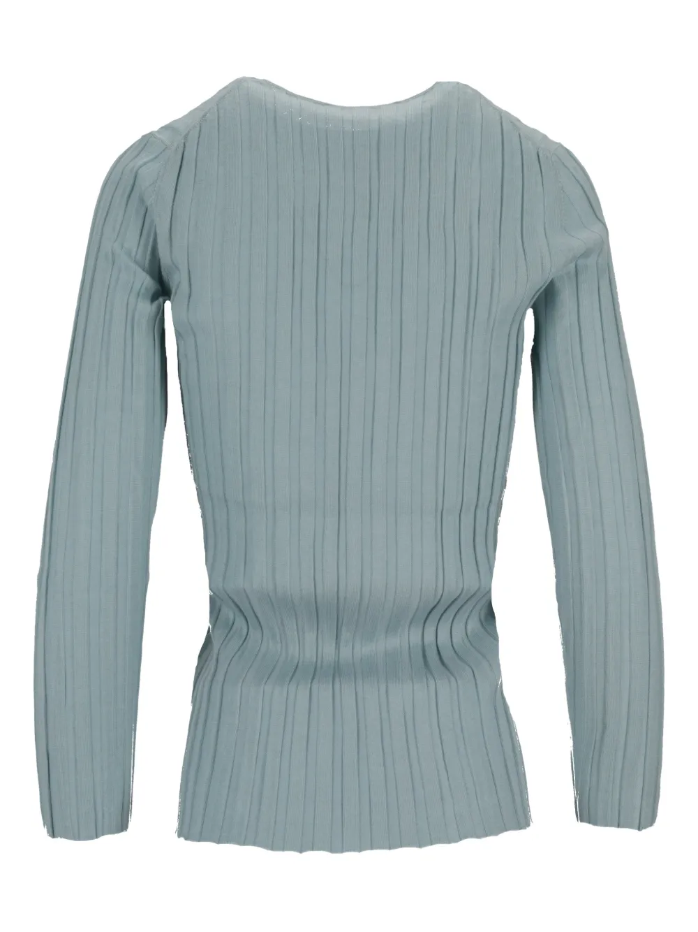 La-Rose Geribbelde tanktop Blauw