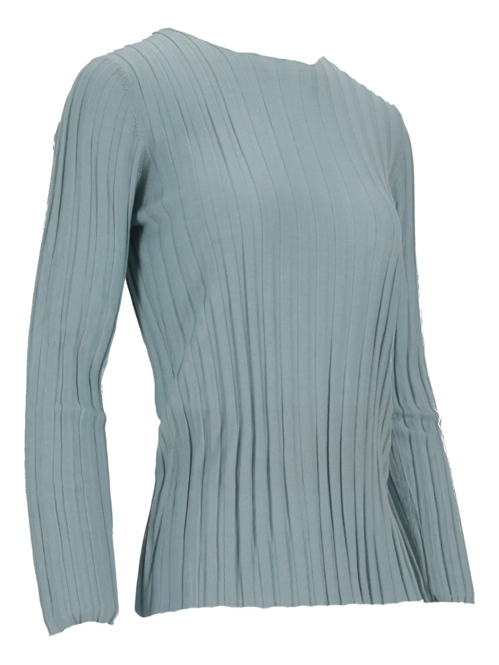 La-Rose Geribbelde tanktop Blauw