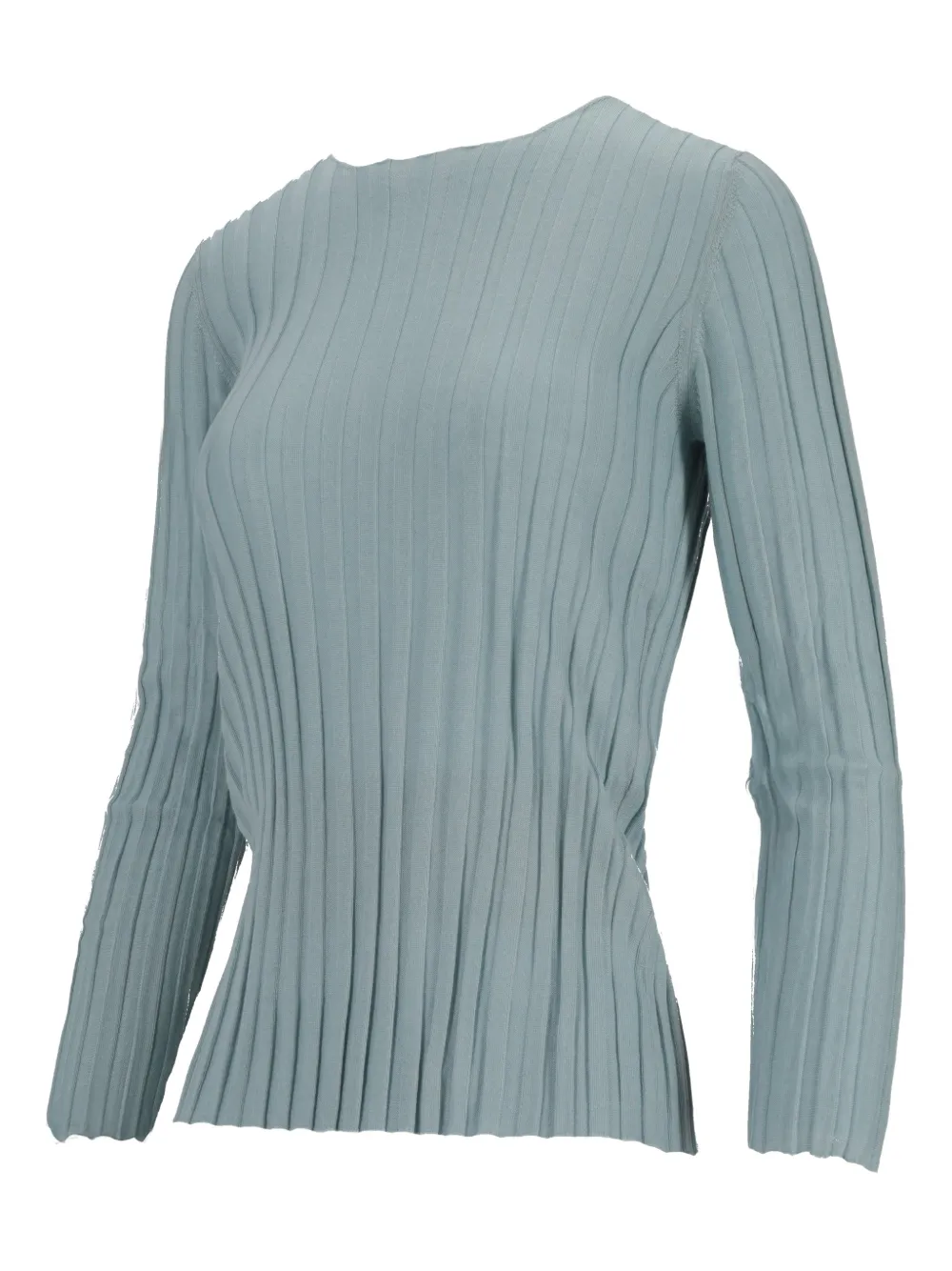 La-Rose Geribbelde tanktop Blauw