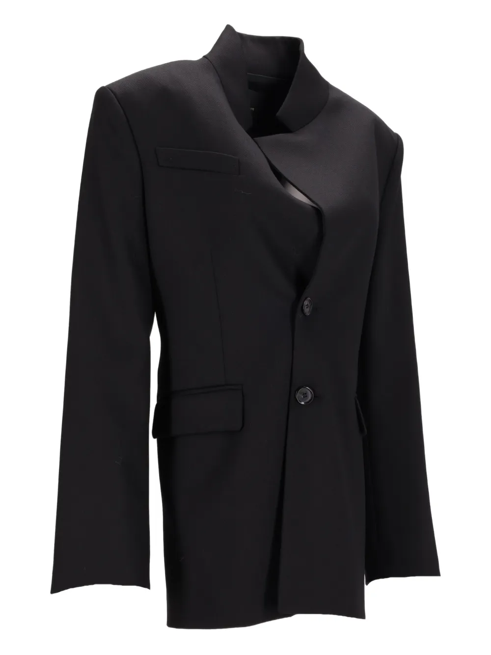  Pinko Button Blazer - Black 