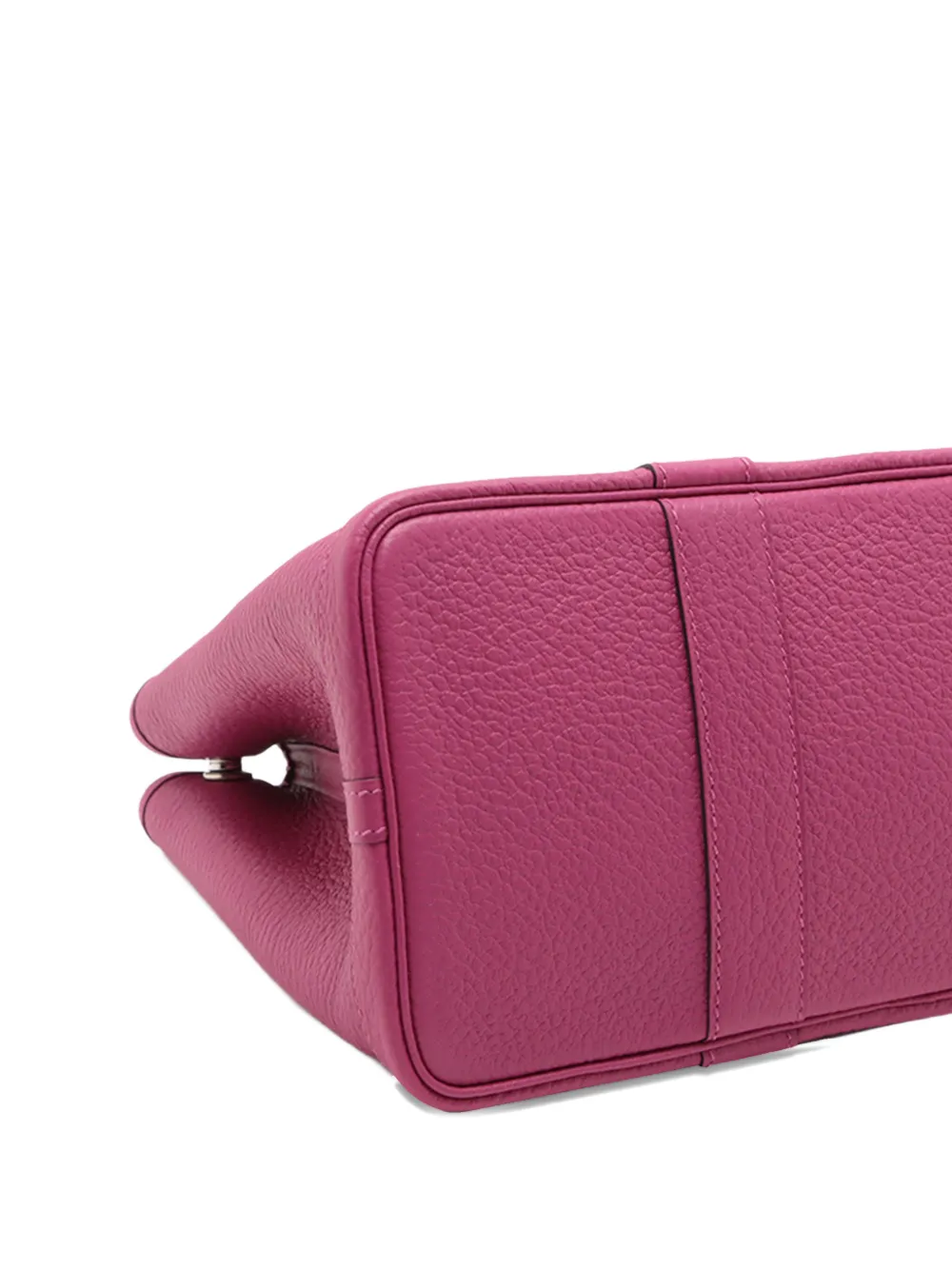 Pre-owned Hermes 2018 Vache Country Garden Party 30 Tote Bag In Purple