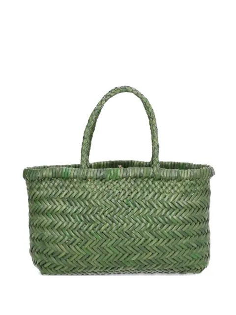 DRAGON DIFFUSION braided-woven tote bag